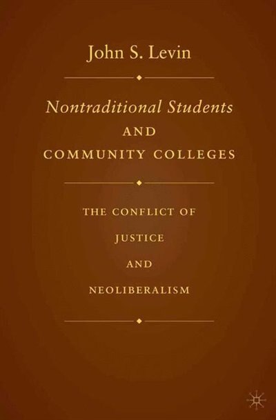 Couverture_Nontraditional Students And Community Colleges