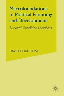 Couverture_Macrofoundations of Political Economy and Development