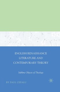 Couverture_English Renaissance Literature And Contemporary Theory