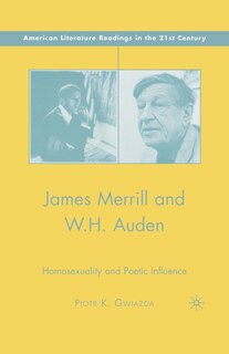 Couverture_James Merrill And W.h. Auden