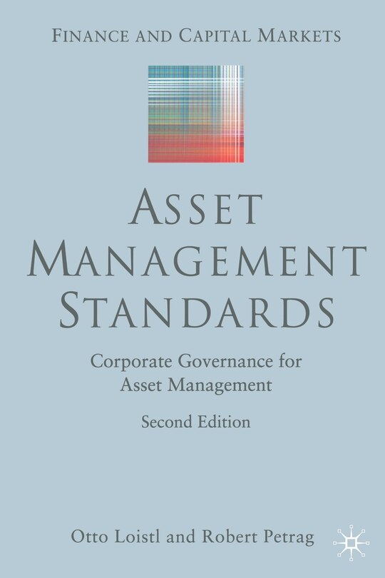 Front cover_Asset Management Standards
