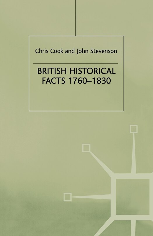 Couverture_British Historical Facts, 1760-1830