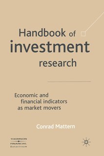 Front cover_Handbook Of Investment Research