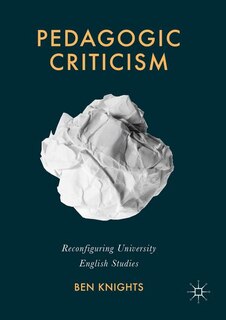 Front cover_Pedagogic Criticism