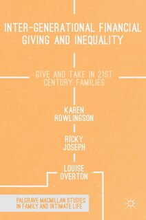Front cover_Inter-generational Financial Giving And Inequality