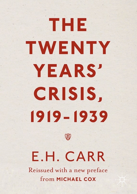 Couverture_The Twenty Years' Crisis, 1919-1939