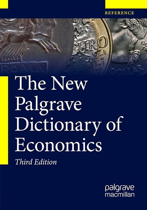 Front cover_The New Palgrave Dictionary Of Economics