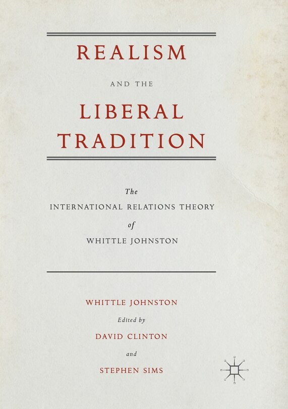 Couverture_Realism And The Liberal Tradition