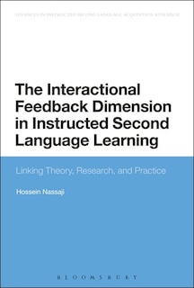 Front cover_The Interactional Feedback Dimension in Instructed Second Language Learning