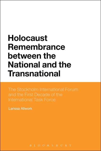 Couverture_Holocaust Remembrance Between The National And The Transnational