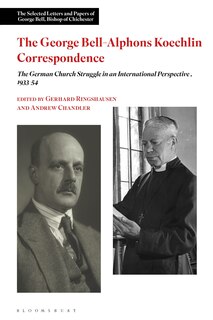 Front cover_The George Bell-Alphons Koechlin Correspondence