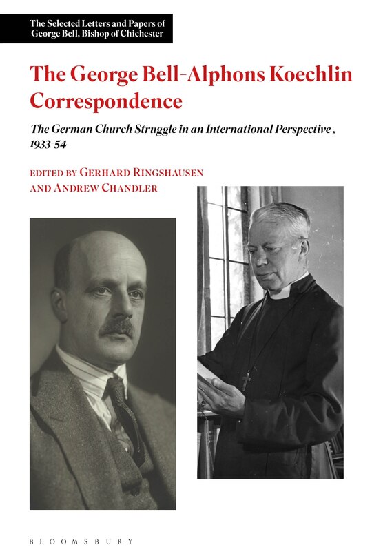 Front cover_The George Bell-Alphons Koechlin Correspondence