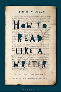 Front cover_How To Read Like A Writer