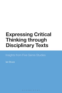 Front cover_Expressing Critical Thinking Through Disciplinary Texts