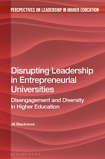 Front cover_Disrupting Leadership In Entrepreneurial Universities
