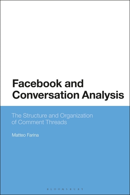 Front cover_Facebook And Conversation Analysis