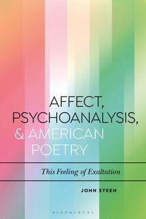 Couverture_Affect, Psychoanalysis, And American Poetry