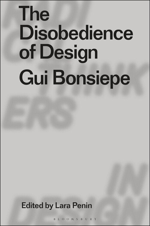 Front cover_The Disobedience Of Design