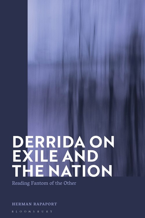 Front cover_Derrida On Exile And The Nation