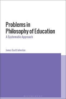 Couverture_Problems In Philosophy Of Education