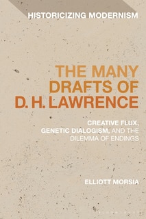 Front cover_The Many Drafts Of D. H. Lawrence