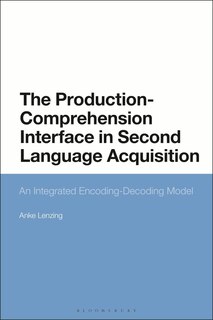 Couverture_The Production-comprehension Interface In Second Language Acquisition