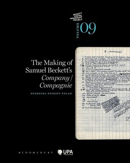 Couverture_The Making Of Samuel Beckett's Company/ Compagnie