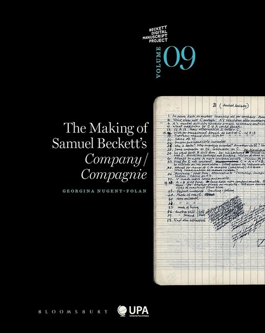 Couverture_The Making Of Samuel Beckett's Company/ Compagnie