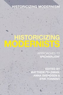 Front cover_Historicizing Modernists