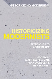 Front cover_Historicizing Modernists