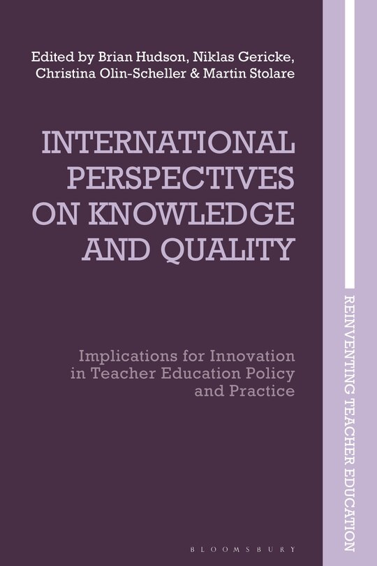 Couverture_International Perspectives on Knowledge and Quality