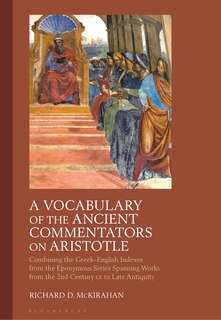 Couverture_A Vocabulary of the Ancient Commentators on Aristotle