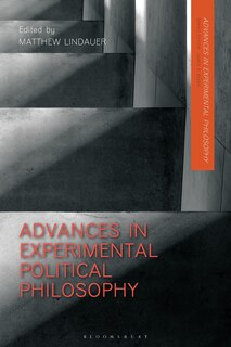 Front cover_Advances in Experimental Political Philosophy