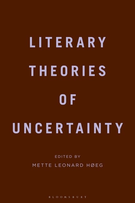Couverture_Literary Theories of Uncertainty