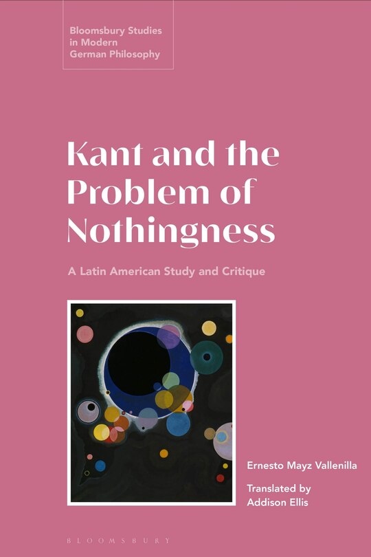Front cover_Kant and the Problem of Nothingness