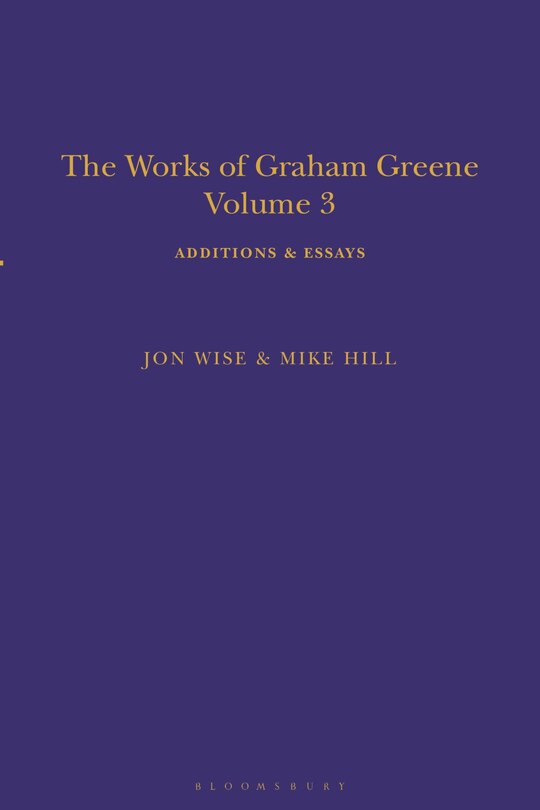 Front cover_The Works of Graham Greene, Volume 3