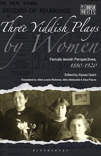 Front cover_Three Yiddish Plays by Women