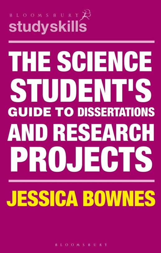 Front cover_The Science Student's Guide to Dissertations and Research Projects