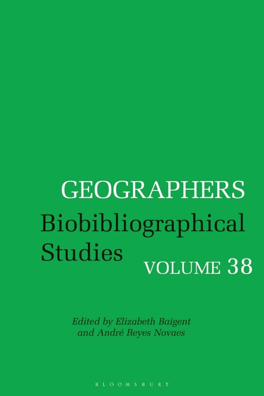 Front cover_Geographers