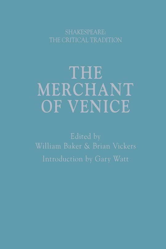 Front cover_The Merchant of Venice