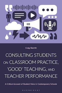 Couverture_Consulting Students on Classroom Practice, 'Good' Teaching and Teacher Performance