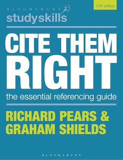 Front cover_Cite Them Right