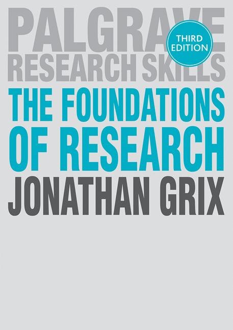 Couverture_The Foundations Of Research