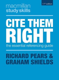 Front cover_Cite Them Right