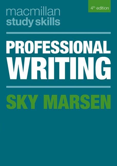 Front cover_Professional Writing