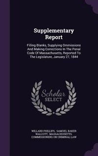 Couverture_Supplementary Report