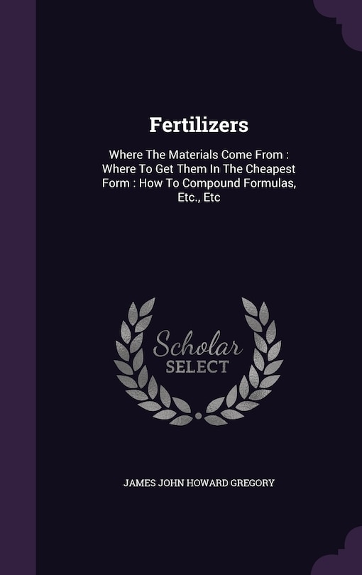 Front cover_Fertilizers