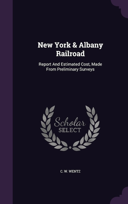 Front cover_New York & Albany Railroad