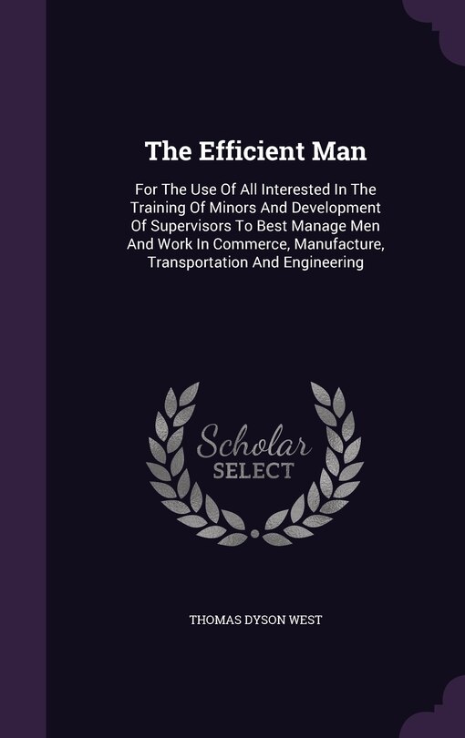 Couverture_The Efficient Man