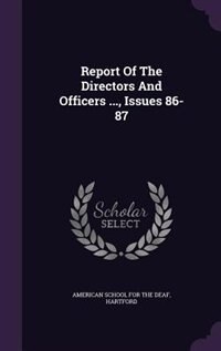Couverture_Report Of The Directors And Officers ..., Issues 86-87